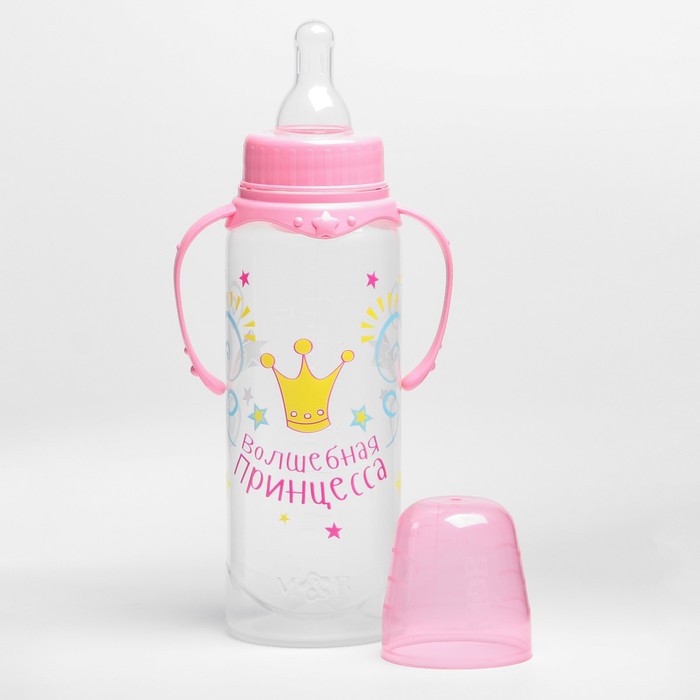 Мам&Бейби FOR KIDS Mum&Baby polypropylene feeding bottle `Princess` 250ml